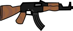 AK-47 Battle Rifle - Mini Militia Mod APK